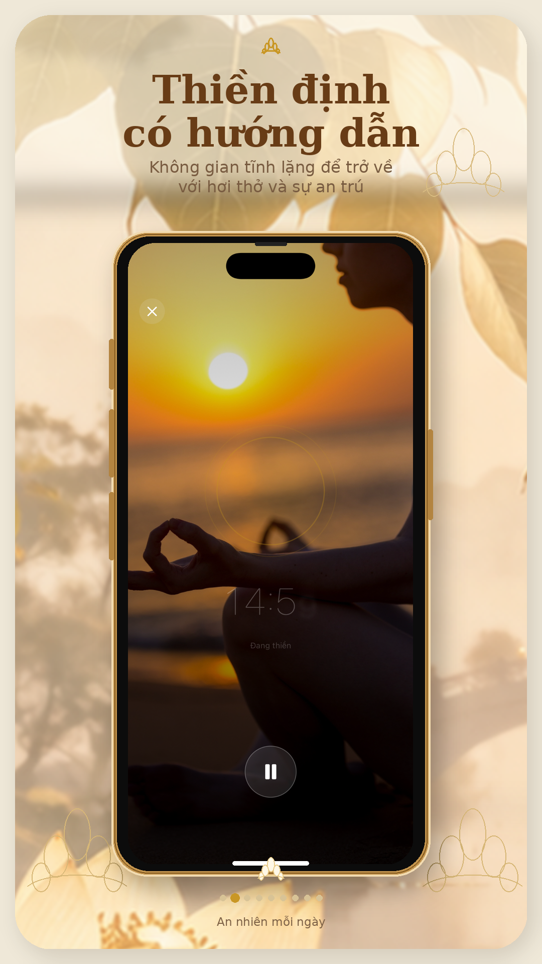 ZenTam — màn hình chính